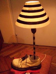 lampa pantof